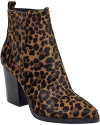 daven genuine shearling lace up boot marc fisher ltd