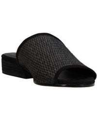 Eileen Fisher - Noko Raffia Slide Sandal - Lyst