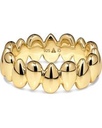 DEVATA - Teardrop Eternity Band Ring - Lyst