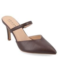 Journee Collection - Yvon Supernatural Shades Pointed Toe Mule Pump - Lyst