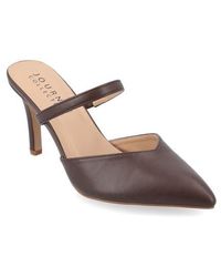 Journee Collection - Yvon Supernatural Shades Pointed Toe Mule Pump - Lyst