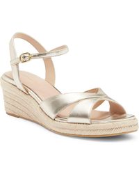 Stuart Weitzman - Miami Espadrille Wedge Sandal - Lyst