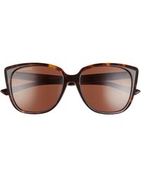 Balenciaga - 57mm Square Sunglasses - Lyst