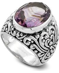 Samuel B. - Sterling & Semiprecious Stone Filigree Ring - Lyst