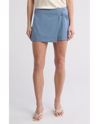Rag & Bone - Sasha Wool Blend Twill Skort - Lyst