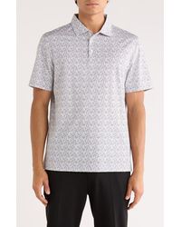 Bugatchi - Victor Short Sleeve 8-Way Stretch Ooohcotton Knit Polo - Lyst