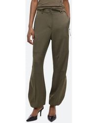 Helmut Lang - Fluid Satin Flight Pants - Lyst