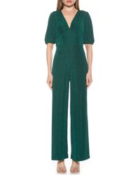 Alexia Admor - Ivy Bubble Sleeve Jumpsuit - Lyst