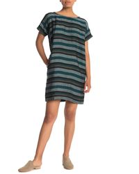 linen rich shift dress