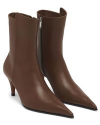McQueen - Birdee Pointed Toe Bootie - Lyst