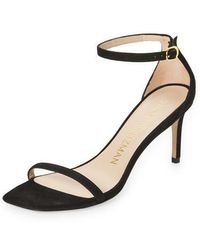 Stuart Weitzman - Nudistcurve 75 Ankle Strap Sandal - Lyst