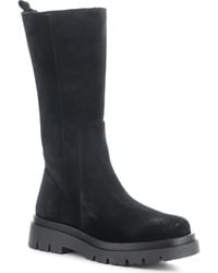 Bos. & Co. - Suede Wool-Lined Platform Boots - Lyst