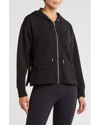DKNY - Tech Ottoman Full Zip Hoodie - Lyst