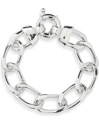 Argento Vivo - Large Oval Chain Link Bracelet - Lyst