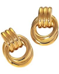 MacRae & Co - Doorknocker Stud Earrings - Lyst