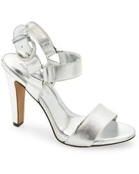 Karl Lagerfeld - Karl Lagerfeld Cieone Sandal In Silver At Nordstrom Rack - Lyst