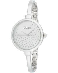 BCBGMAXAZRIA - Crystal Dial Bracelet Watch, 32Mm - Lyst