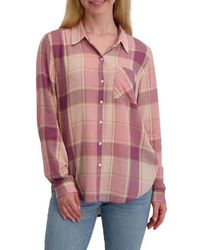 Lucky Brand - Plaid Button-Up Shirt - Lyst