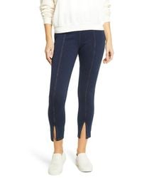 Lyssé - Evelyn Split Hem Denim Leggings - Lyst