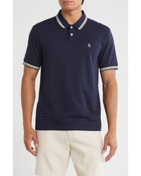 Original Penguin - Tipped Slub Polo - Lyst