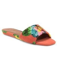 Kurt Geiger - Brixton Lock Slide Sandal - Lyst