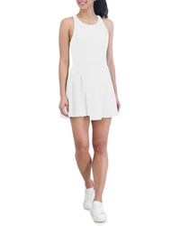SAGE Collective - Victory Asymmetric Pleated Workout Dress - Lyst