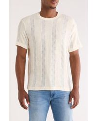 Cactus Man - Vertical Stripe Knit T-Shirt - Lyst