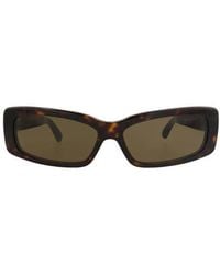 Balenciaga - 69Mm Rectangular Sunglasses - Lyst