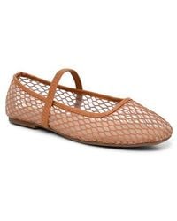 Nicole Miller - Mesh Flat - Lyst