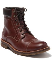 stratton cap toe boot