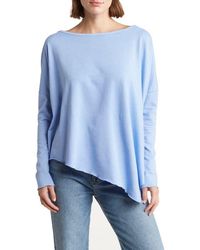 Go Couture - Dolman Sleeve Asymmetric Hem Top - Lyst