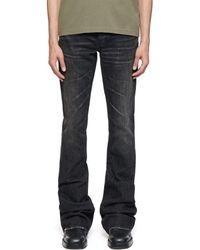 Purple Brand - Super Stack Coated Flare Jeans - Lyst