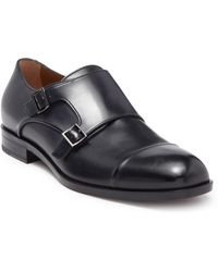 hugo boss double monk strap