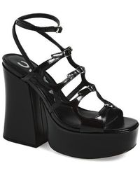 Marc Jacobs - The Kiki Leather Platform Sandal - Lyst