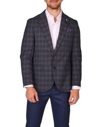 Tailorbyrd - Modern Fit Glen Plaid Mèlange Sport Coat - Lyst