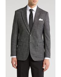 Tahari - Slim Fit Houndstooth Blazer - Lyst