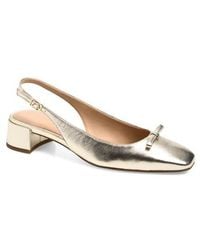 Cole Haan - Patsy Bow Slingback Pump - Lyst