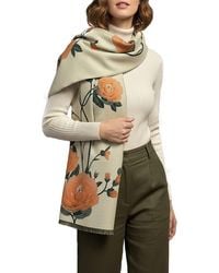 Saachi - Bloom Reversible Print Scarf - Lyst