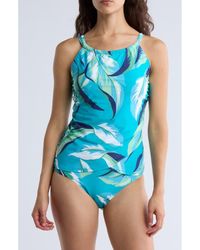 Jantzen - Audrey High Neck Mio Two-Piece Swimsuit - Lyst