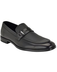 Guess - Hiljon Faux Leather Loafer - Lyst