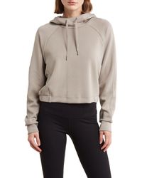 90 Degrees - Scuba Knit Pullover Hoodie - Lyst