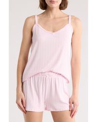 Jaclyn - Pointelle Camisole & Short Pajamas - Lyst