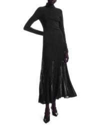 COS - Funnel Neck Long Sleeve Maxi Sweater Dress - Lyst