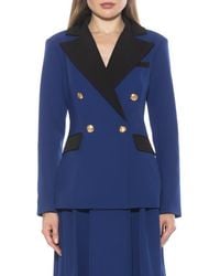 Alexia Admor - Double Breasted Jacket - Lyst