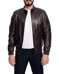 VELLAPAIS - Larue Leather Jacket - Lyst