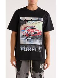 Purple Brand - Heavyweight Jersey Graphic T-Shirt - Lyst
