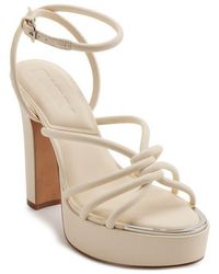 DKNY - Ankle Strap Platform Sandal - Lyst