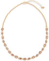 Nordstrom - Crystal Frontal Necklace - Lyst