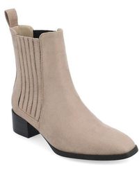 Journee Collection - Wrenley Bootie - Lyst