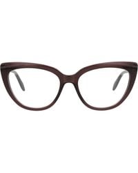 McQueen - 53Mm Cat Eye Optical Glasses - Lyst